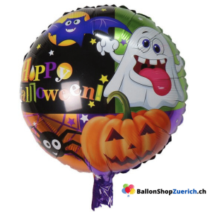 Happy Halloween Gespenst Spinne Kürbis Folie Luftballon Party Kinder Ballon