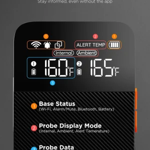 Termômetro Sem Fio para Carne GoveeLife Bluetooth