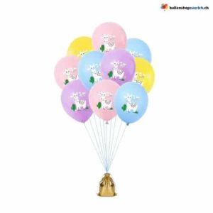 Alpaca Lama Ballon Bunt Latex Kindergeburtstag 5er Set