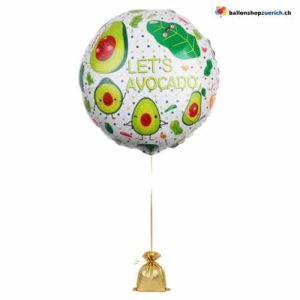 Avocado Ballon Rund Let’s Avocado