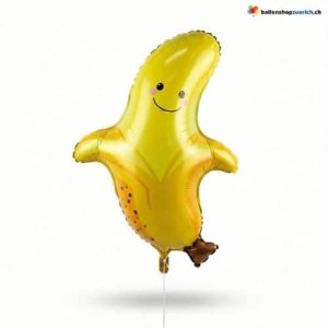 Bananen Ballon Gelb Frucht-Design