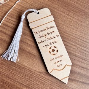 Marcador de livro em forma de lápis para Professores de música / educação física
