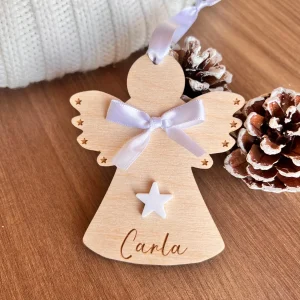 Pendente Anjinho com nome personalizado