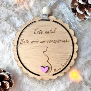 Bola de natal "Grávida"
