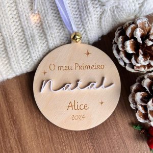 Bola de Natal "O meu primeiro Natal"