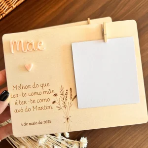 Placa Personalizada para Mãe e Avó