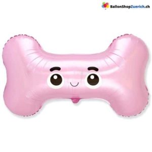 Knochen Smile Pink Girl Mädchen Hund Katze Geburtstagsparty Dekorationen Party mit Dein Liebling und