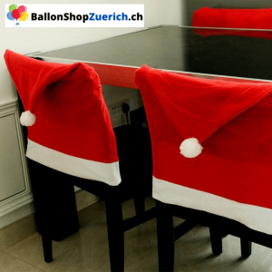 Überzüge für Stühle Esstisch Weihnachtsdekoration Weinhnachtsdeko / Deko Mützen