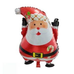 Grosse Santa Niklaus Klaus Model 2 Weihnachtsmann Weihnachten 06.Dezember Dekoration Folien Luft Bal