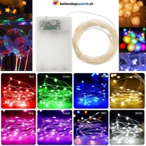 Led Dekorations oder Bobo Bubble Ballon Beleuchtung Sterne Rosen Lichter Weihnachten Neujahr Silvest