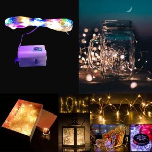 Led Lichterkette 2m Multicolor Batteriebetrieben