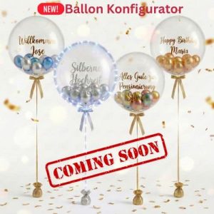 Personalisierter Ballon Bubble Geschenkballon Konfigurator – DEMNÄCHST