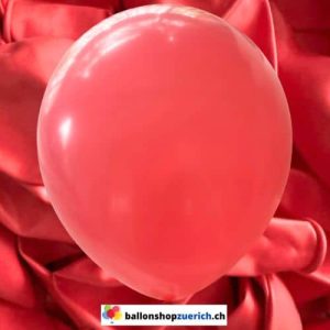Rot Macaron Soft Pastell Luftballons Heliumballons Latex 100% Natur Kautschuk