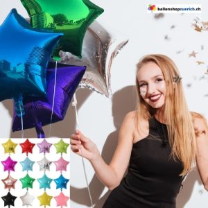 60cm Stern Luftballone Heliumballone Hochzeit Geburtstag Baby Shower Weihnacht Sterne Dekoration Kin