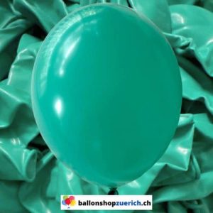 Waldgrün Luftballons Heliumballons 1A Qualität Natur Kautschuk Gummi Ballons 100% abbaubar Latex